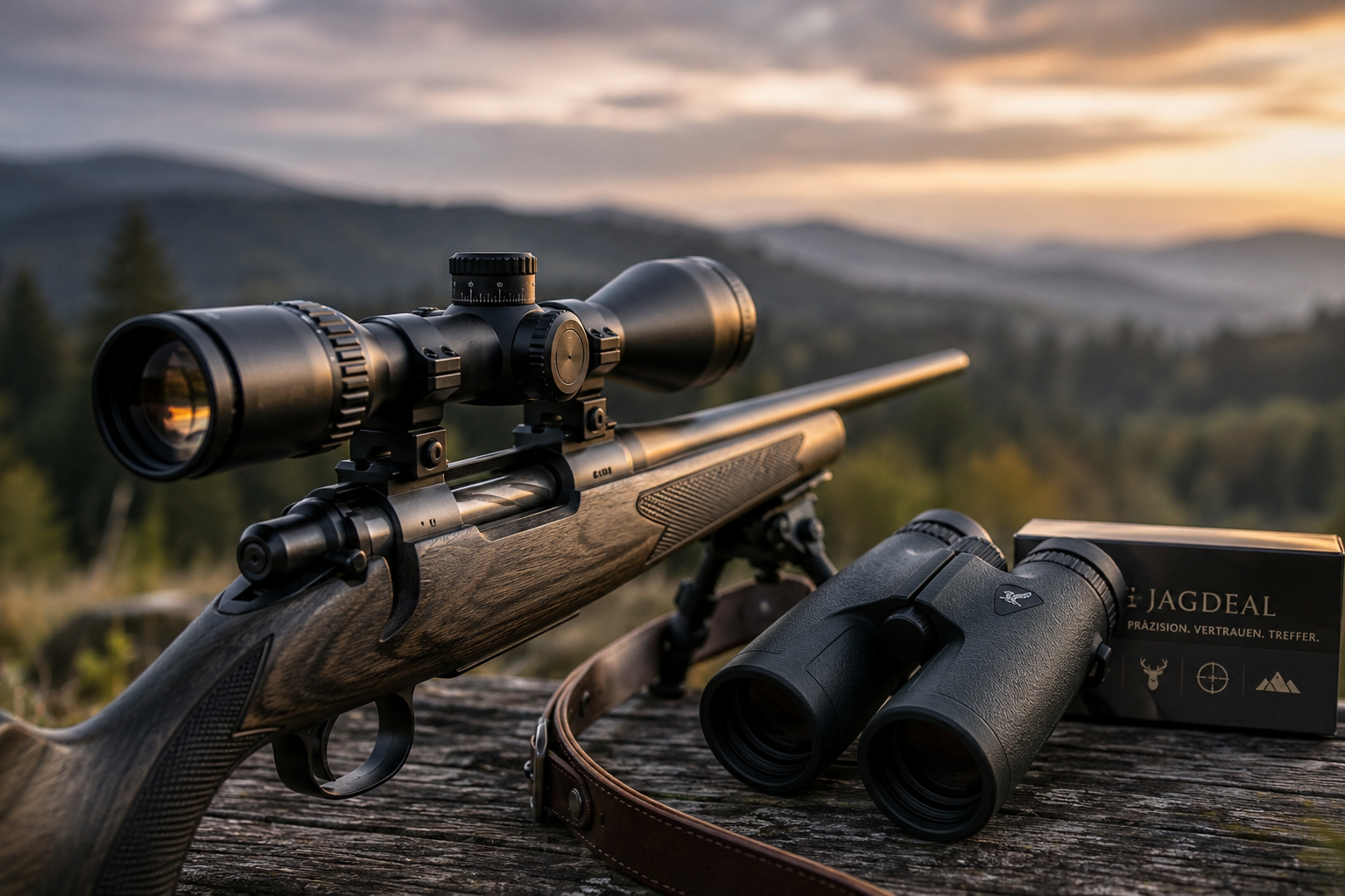 Weite Berglandschaft im Morgenlicht – das Revier der Optik
